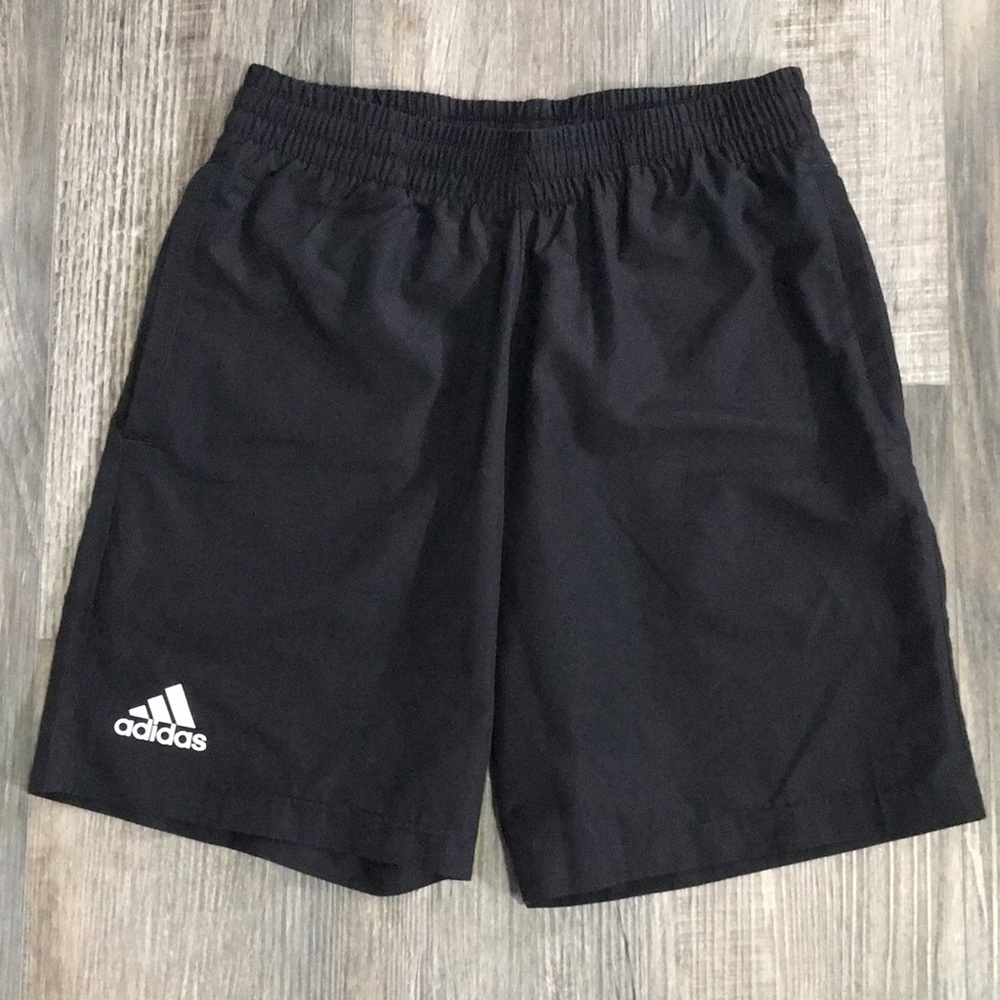Adidas Mens Black Athletic Shorts